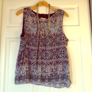 Christopher and Banks sleeveless top